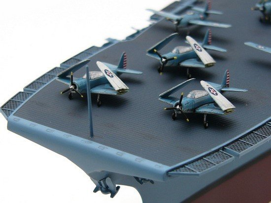 Trumpeter 05608 USS CV-2 Lexington carrier 05/1942 1/350 – Bild 7