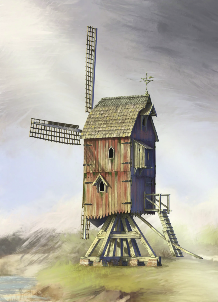 RT-Diorama 35049 European Windmill 1/35 – image 3