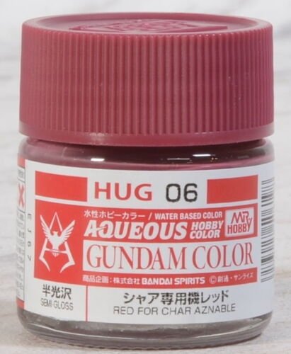 Gunze Sangyo HUG-06 Mr.Hobby Rouge pour Char Aznable (Semi-brillant)