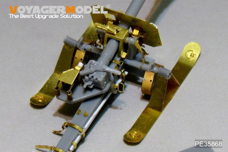 Voyager Model PE35868 WWII German 88mm Raketenwerfer43 PUPPCHEN sled versio for DRAGON 1/35 – immagine 6