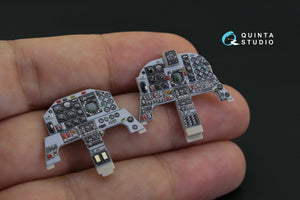 Quinta Studio QD32081 F-5F 3D-Printed coloured Interior on decal paper (for KittyHawk kit) 1/32 – Bild 7