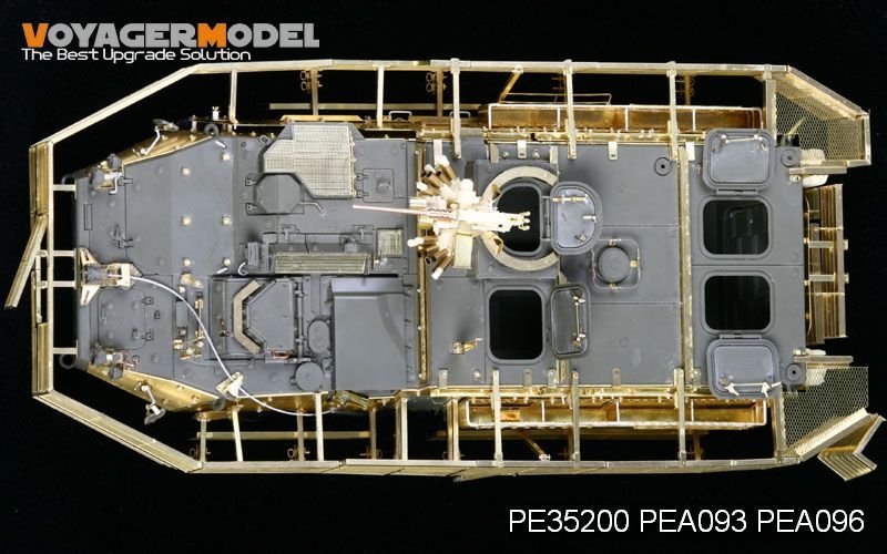 Voyager Model PE35200 Stryker M1126 w/Slat Armor (For AFV35126) include Slat Armor, Space Armor, Suspension cover 1/35 – immagine 3