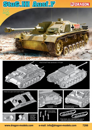 Dragon 7286 StuG.III Ausf.F 1/72 – immagine 2