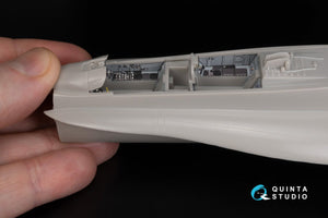 Quinta Studio QD48345 F/A-18B 3D-Printed &amp;amp; coloured Interior on decal paper (Hasegawa) 1/48 – immagine 11