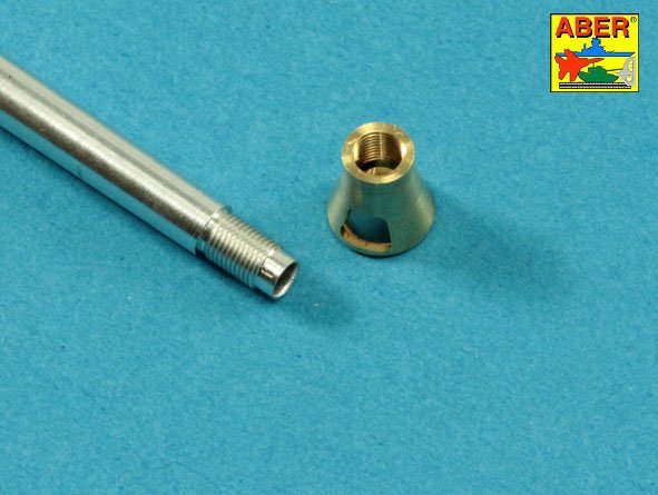 Aber 35L-296 Lufa Pak 43/3 L/71 8,8cm do Jagdpanter G1 późna lub G2 dla modeli Takom 1/35 – immagine 9