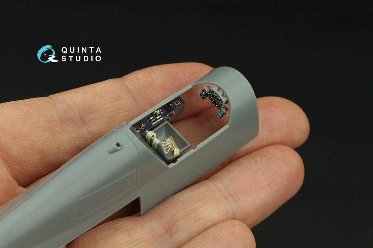 Quinta Studio QD48515 Do 335A-12 Trainer 3D-Printed &amp;amp; coloured Interior on decal paper (Tamiya) 1/48 – zdjęcie 10