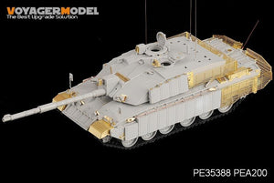 Maquette Voyager PE35388 Char de combat principal britannique moderne Challenger 2 pour TRUMPETER 001522 1/35 – image 2