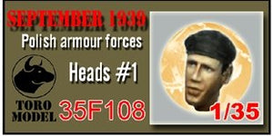 ToRo Model 35F108 September 1939 - Polish Armour Forces - Heads 1/35 – image 2