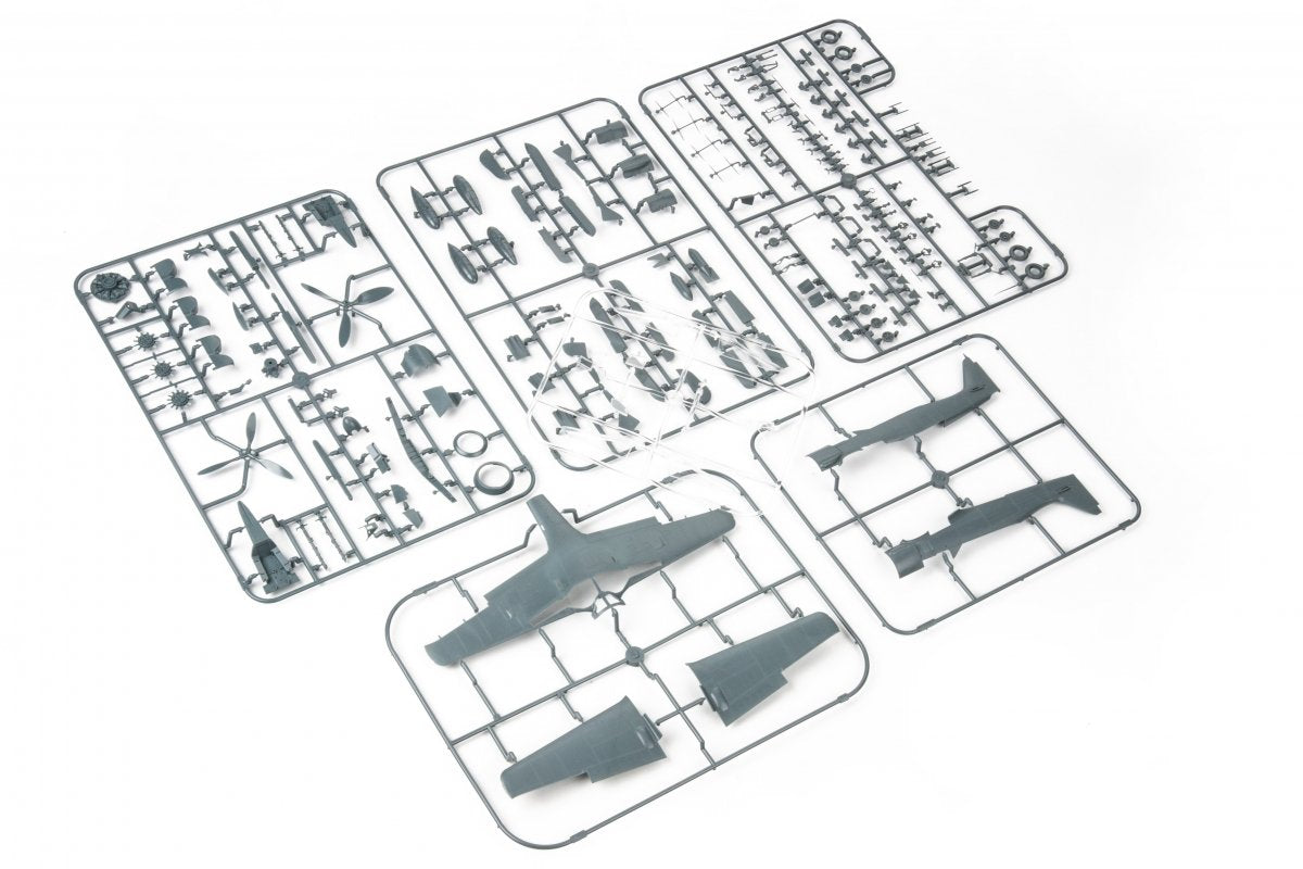 Eduard 84117 Fw 190A-4 w/ engine flaps &amp;amp; 2-gun wings 1/48 – immagine 5