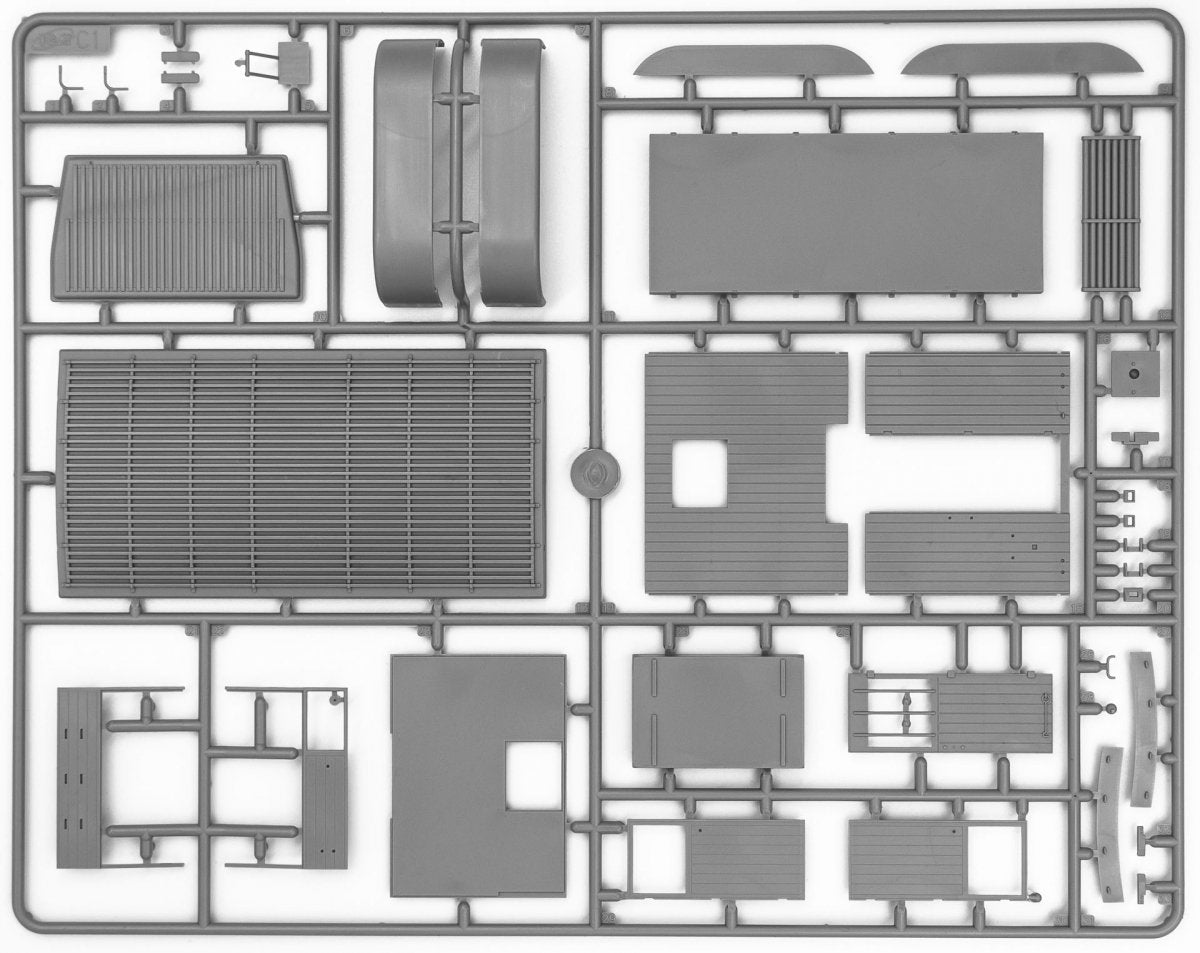 ICM DS3509 Wehrmacht Radio Trucks (Henschel 33D1 Kfz.72, Krupp L3H163 Kfz.72) 1/35 – zdjęcie 2