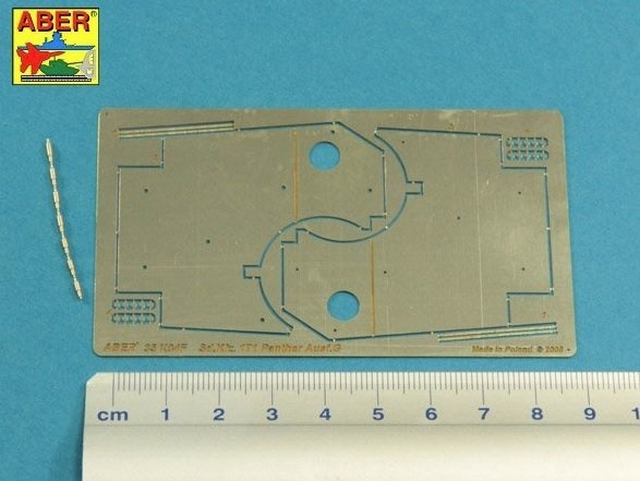 Aber 35A131 Dodatkowe przeciw lotnicze opancerzenie wieży Panter G 1/35 – zdjęcie 3