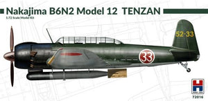 Hobby 2000 72016 Nakajima B6N2 Modèle 12 Tenzan 1/72