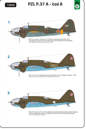 Fly 72040 PZL.37 A Moose A (1/72) – image 9
