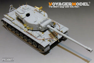 Maquette Voyager PE35877 Char super lourd américain T-29E1 de la Seconde Guerre mondiale pour HOBBY BOSS à l&amp;#39;échelle 1/35 – image 3