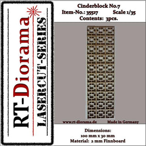 RT-Diorama 35517 Cinderblocks No.7 1/35