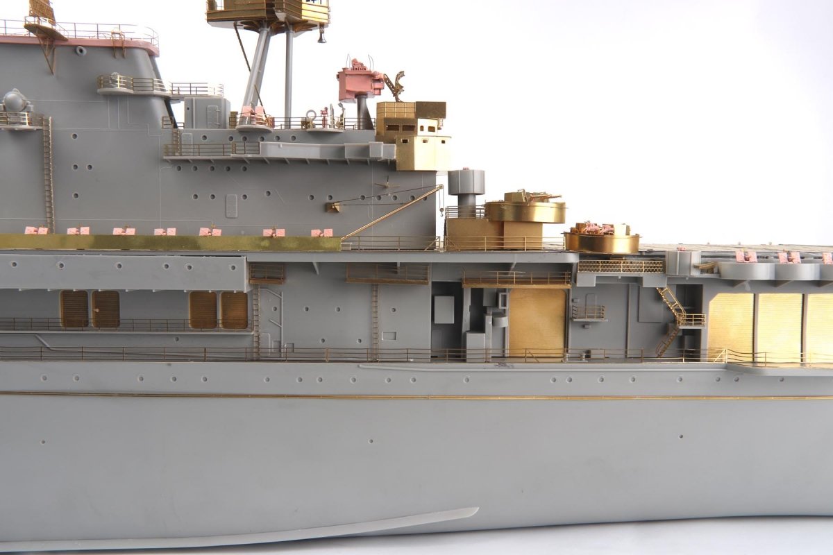 MK1 Design MD-20022 USS CV-6 Enterprise DX with Full Wooden Deck for Trumpeter 1/200 – immagine 13