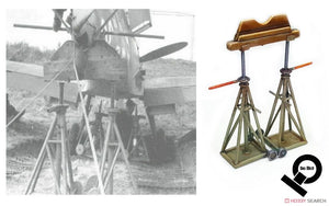 Das Werk DW4801 German Luftwaffe Jack Stand Set - Standard Edition 1/48 – zdjęcie 5