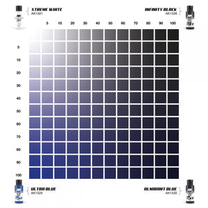 AK Interactive AK1559 DUAL EXO SET 15 – 15A ULTRA BLUE &amp;amp; 15B ALMIRANT BLUE – immagine 4