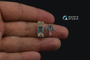 Quinta Studio QD72100 F-104G 3D-Printed &amp;amp; coloured Interior on decal paper (Hasegawa) 1/72 – immagine 11