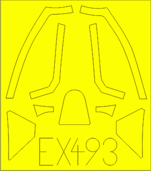 Eduard EX493 Spitfire Mk. XVI Bubbletop Weekend EDUARD 1/48