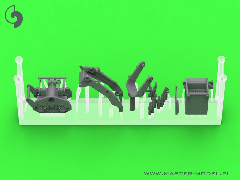 Master GM-35-073 Browning M2HB .50 cal (12,7mm) - do montażu na pierścieniu M49 (karetka D40721 / kołyska D40733 / skrzynka D40731 lub D90078) 1/35 – zdjęcie 15