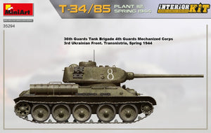 MiniArt 35294 T-34/85 PLANT 112. SPRING 1944. INTERIOR KIT 1/35 – zdjęcie 4