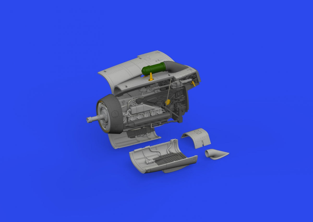 Eduard 672350 Bf 109F engine PRINT EDUARD 1/72 – Bild 2