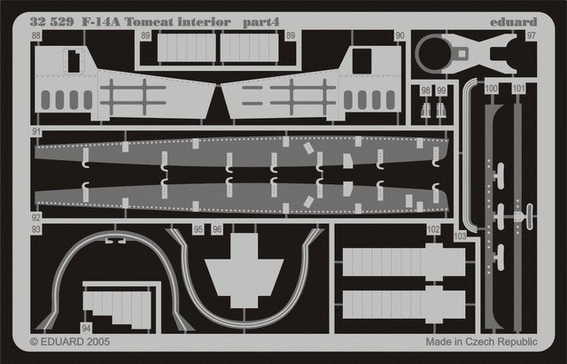 Intérieur du F-14A Eduard 32529 au 1/32 Tamiya – image 3