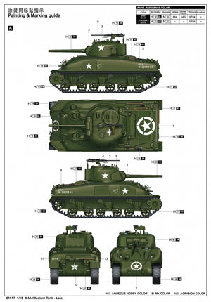 I Love Kit 61617 M4A1 Medium Tank - Late 1/16 – immagine 4