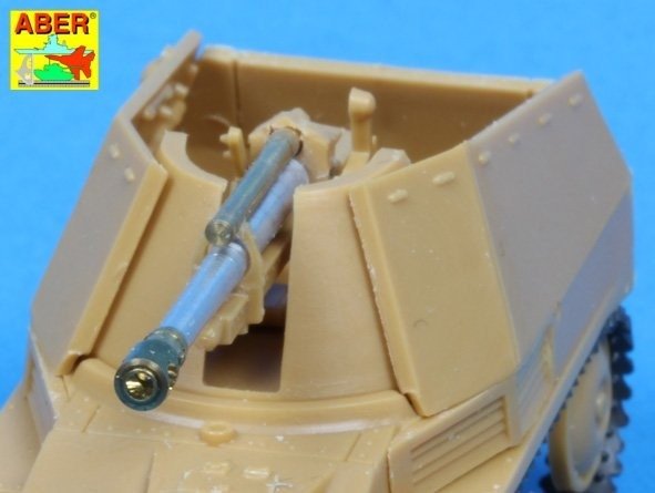 Aber 72L-55 Lufa 105mm do niemieckiej armaty LeFH 18 lub “Wespe” / German 105mm barrel for LeFH 18 “Wespe” 1/72 – immagine 7