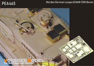 Voyager Model PEA465 Morden German Leopard2A6M CDN Boxes(GP) 1/35 – imagen 2