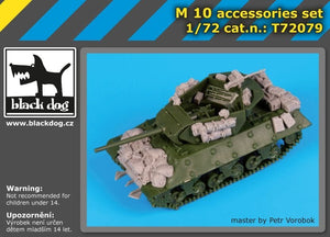 Black Dog T72079 M-10 accessories set for UM model 1/72 – image 2