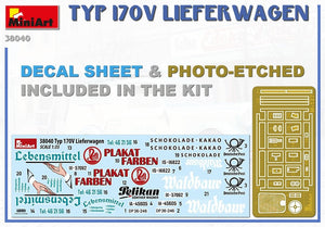 MiniArt 38040 TYP 170V LIEFERWAGEN 1/35 – zdjęcie 3