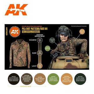 AK Interactive AK11623 PEA DOT PATTERN/DOT44 (ERBSENMUSTER) – immagine 2