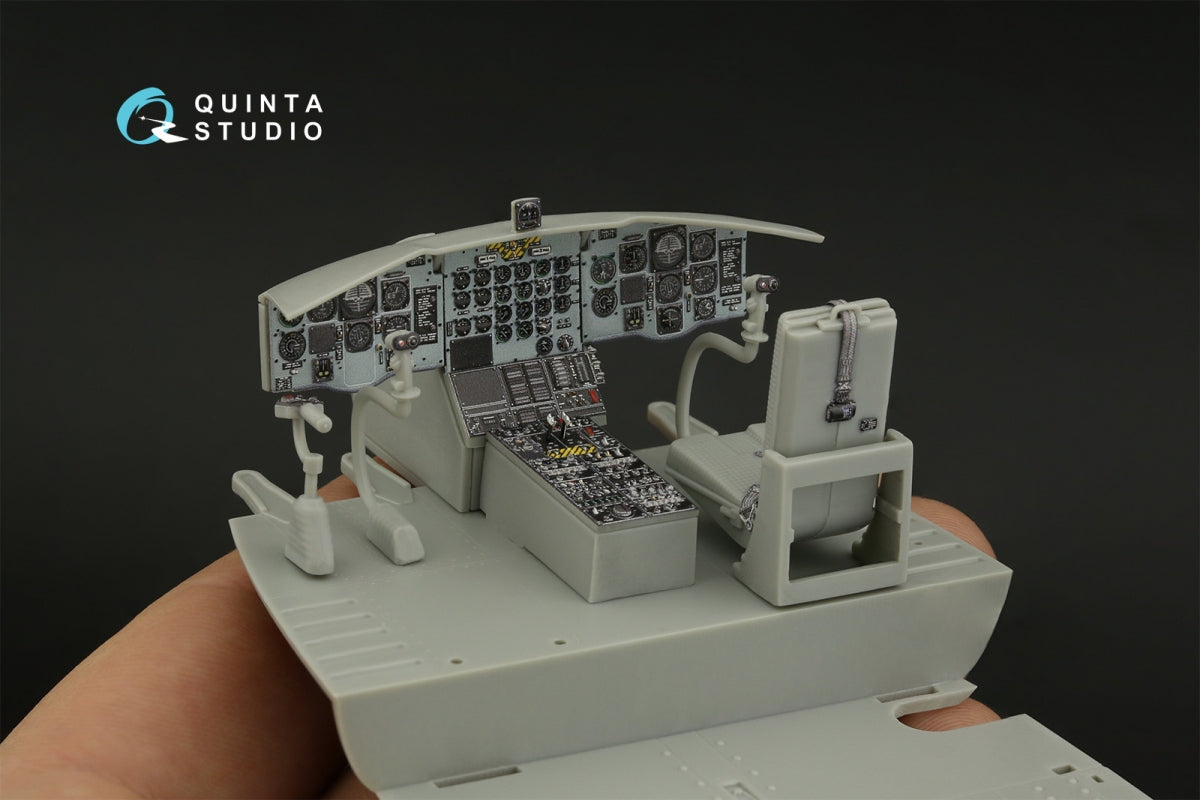 Quinta Studio QD35123 CH-47A 3D-Printed coloured Interior on decal paper (Trumpeter) 1/35 – immagine 7