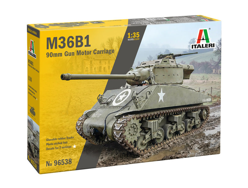 Italeri 96538 M36B1 90mm GMC 1/35 – immagine 2
