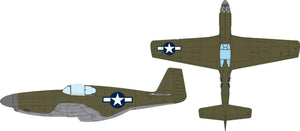 Eduard JX353 P-51B US national insignia for Eduard 1/32