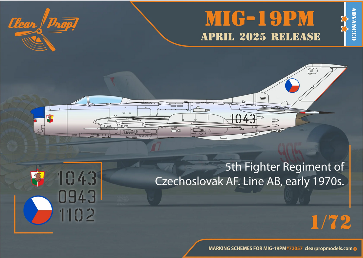 Clear Prop! CP72057 MiG-19 PM 1/72 – image 4
