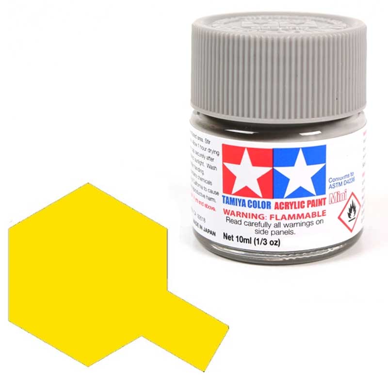 Tamiya X24 Clear Yellow (81524) Acrylic paint 10ml
