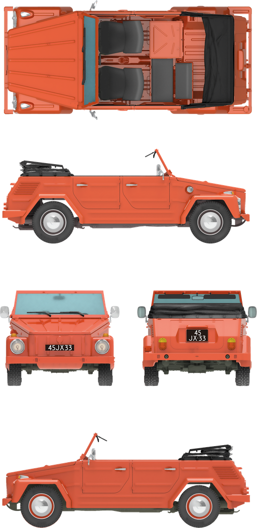 Das Werk DW35044 Kurierwagen Typ 181 Standard Version 1/35 – immagine 5