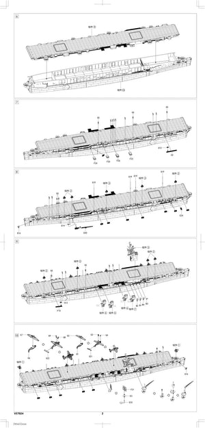 Vee Hobby V57024 USS Independence CVL-22 1944 - Standard Edition 1/700 – immagine 5