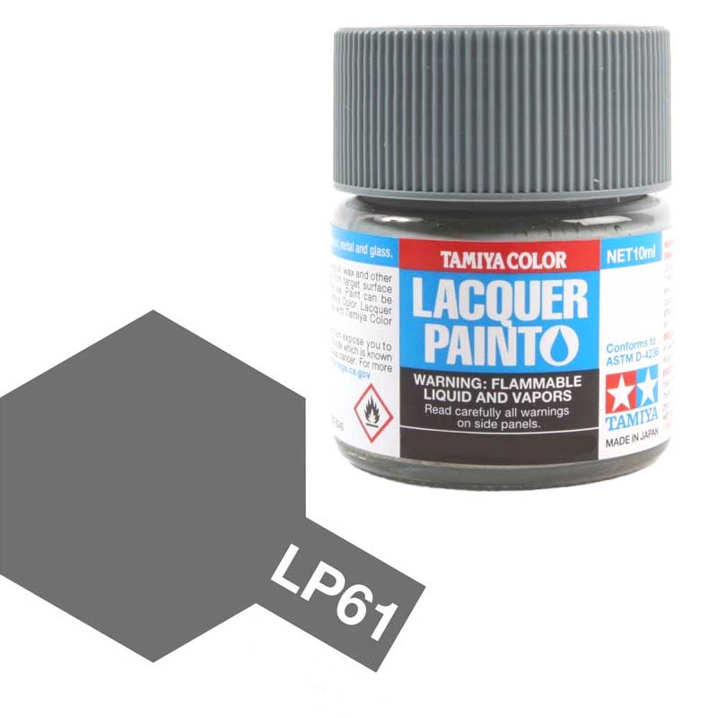 Tamiya 82161 LP-61 Metallic Gray 10ml