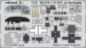 Eduard SS875 Junkers Ju 52/3mg4e Zoom Set for AIRFIX 1/72