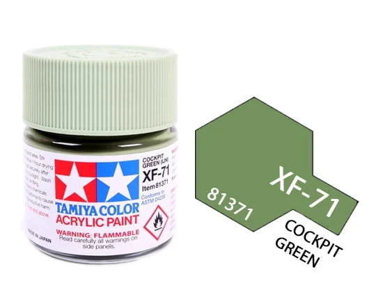 Tamiya 81371 Acryl XF-71 Cockpit Green (IJN) 23ml