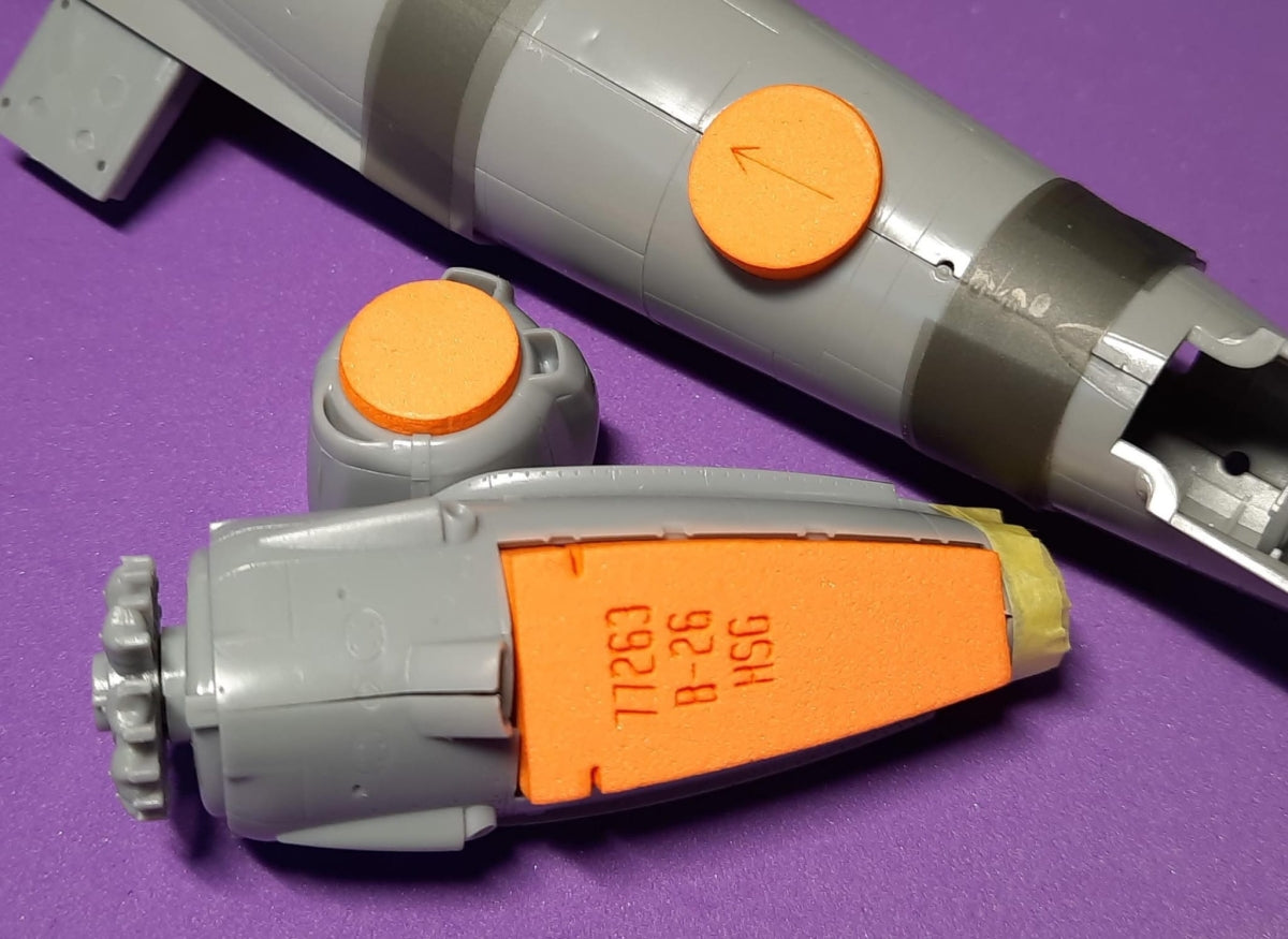 Omask 77263 1/72 B-26 Marauder Wheel Bay Plugs (for Hasegawa, Hobby 2000) 1/72 – Bild 3