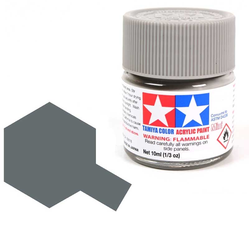 Peinture acrylique Tamiya XF77 Gris IJN (Arsenal de Sasebo) (81777) 10 ml