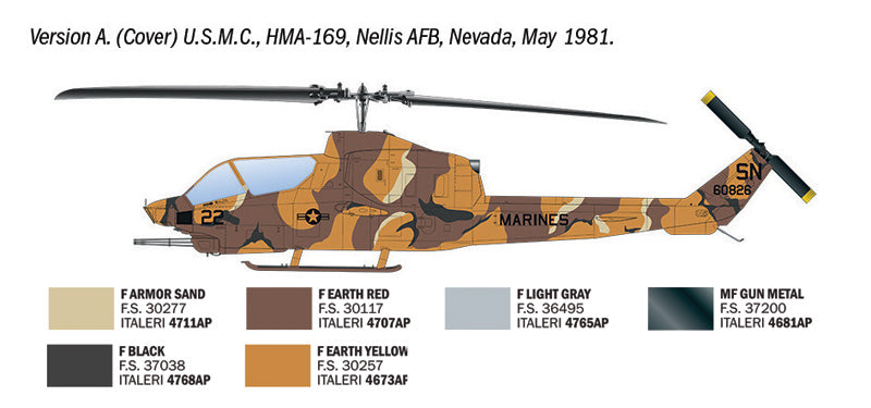 Italeri 90835 AH-1T Sea Cobra 1/48 – immagine 8